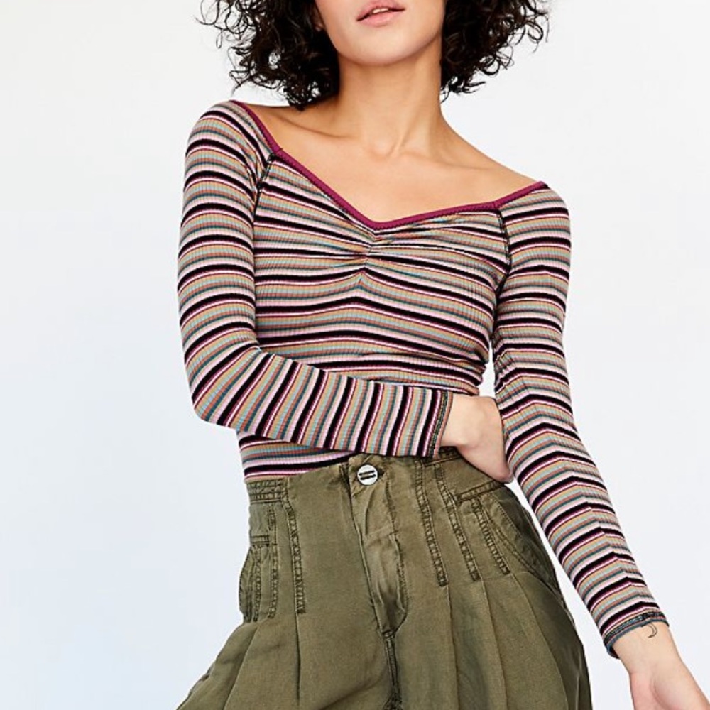 Striped Bodysuit